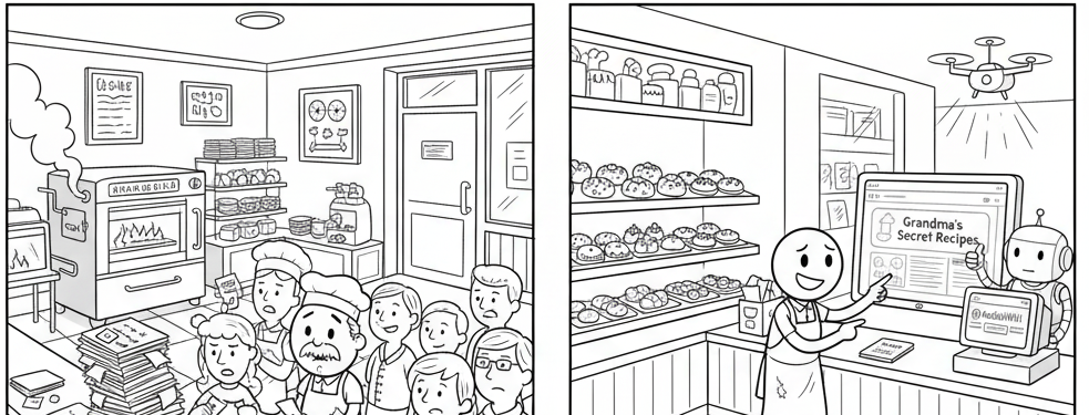 MediaWiki success story for a local bakery